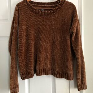 Chenille sweater